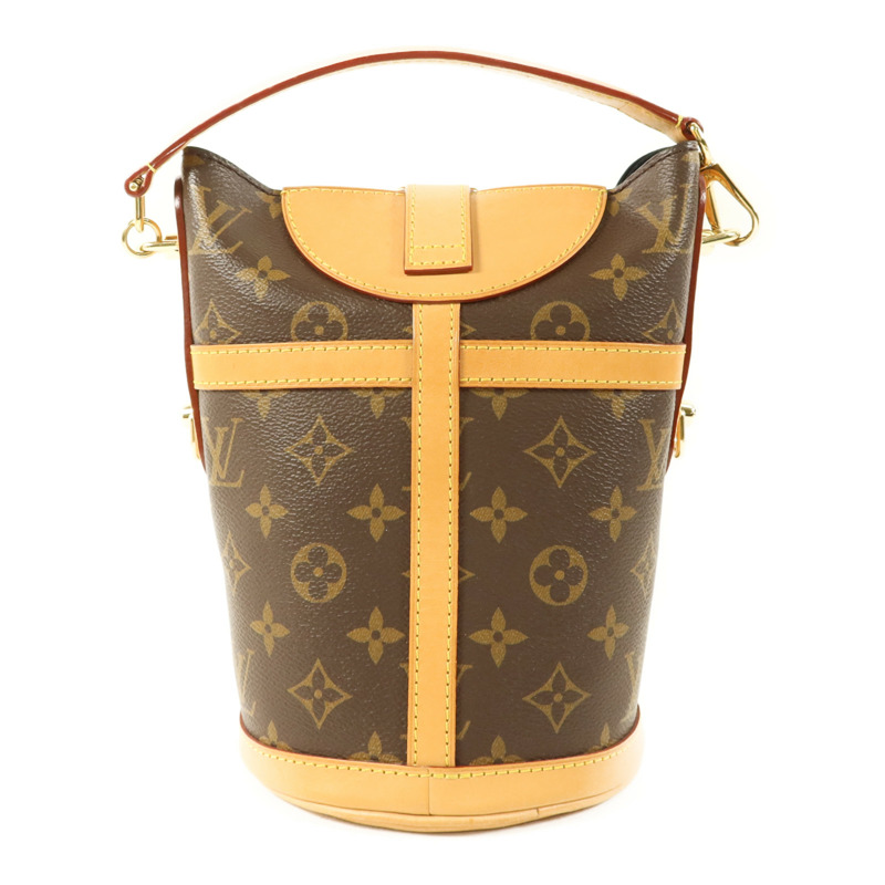LOUIS VUITTON Monogram Duffle Bag金扣手挽肩背兩用袋-1