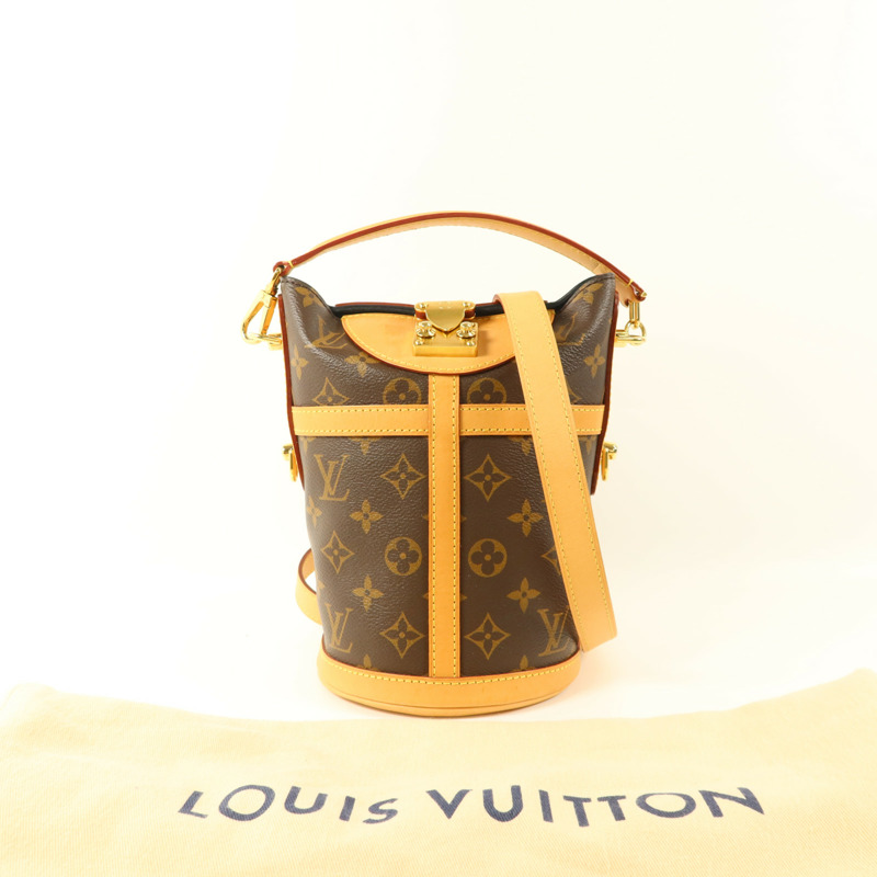 LOUIS VUITTON Monogram Duffle Bag金扣手挽肩背兩用袋-9
