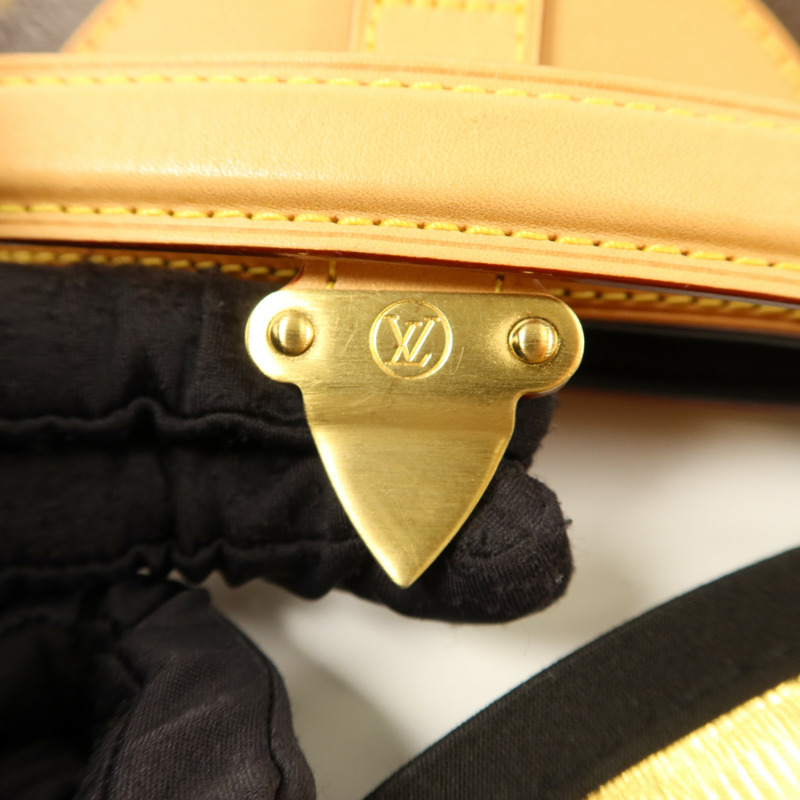 LOUIS VUITTON Monogram Duffle Bag金扣手挽肩背兩用袋-10