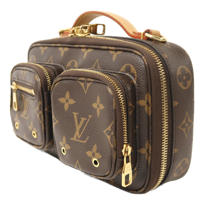 LOUIS VUITTON Monogram Utility金扣手挽肩背兩用袋-2