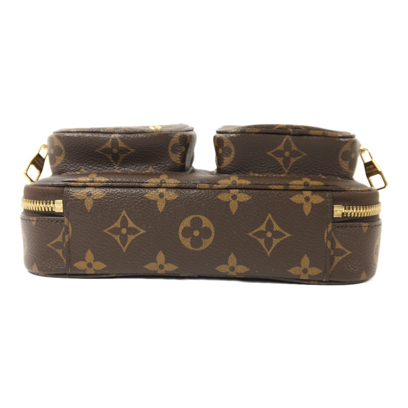 LOUIS VUITTON Monogram Utility金扣手挽肩背兩用袋-3