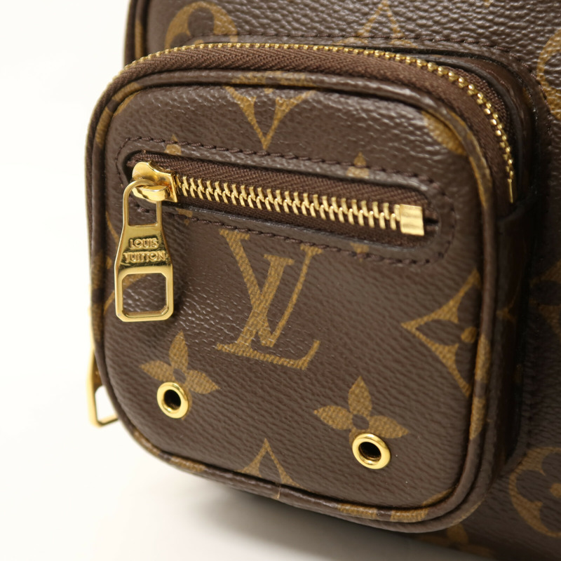 LOUIS VUITTON Monogram Utility金扣手挽肩背兩用袋-8