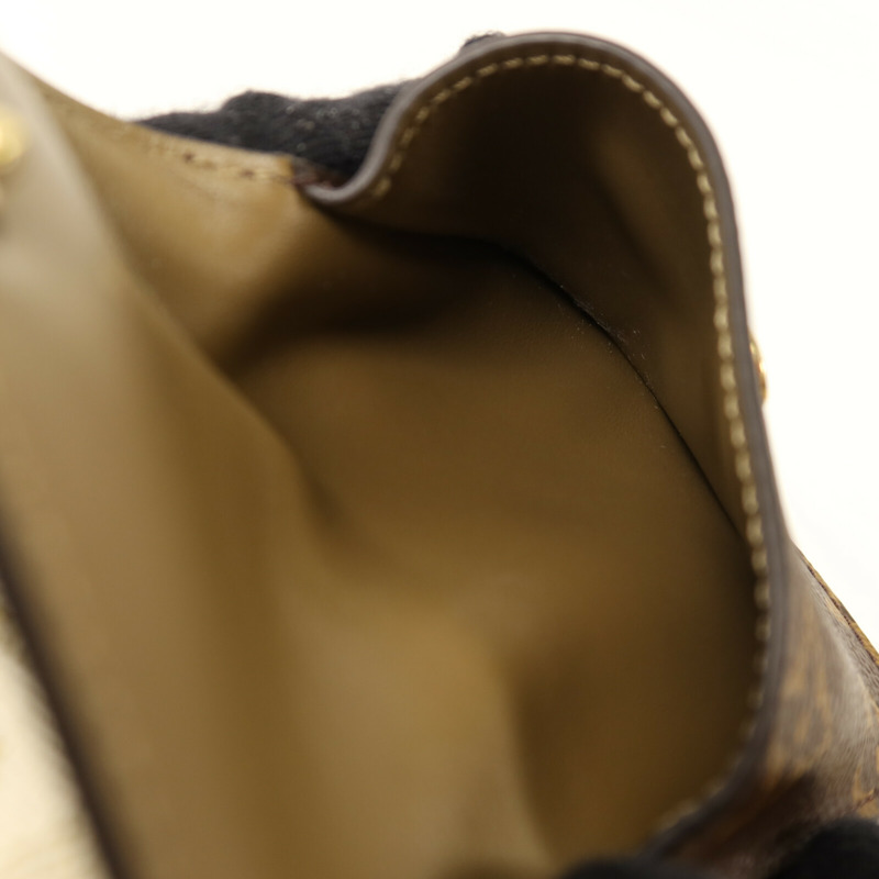 LOUIS VUITTON Monogram Utility金扣手挽肩背兩用袋-16