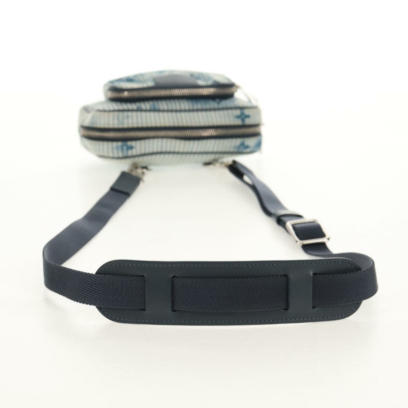 【日本直送】路易威登 Monogram Watercolor 戶外手拿包 藍色 M80462 正品 142975V-6