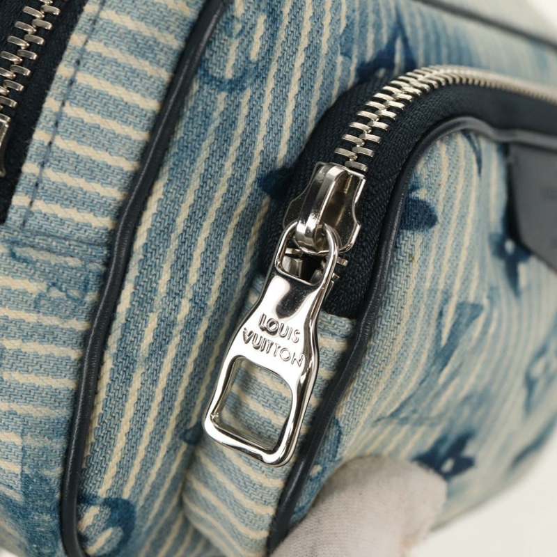 【日本直送】路易威登 Monogram Watercolor 戶外手拿包 藍色 M80462 正品 142975V-9