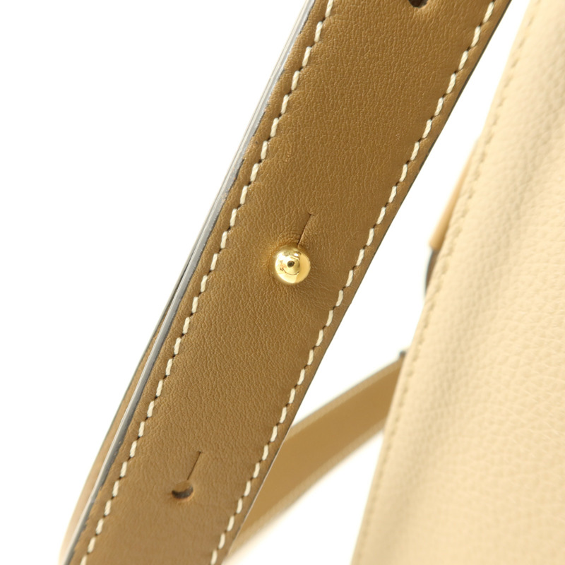 LOEWE 牛皮皮革Hammock金扣手挽肩背兩用袋-8