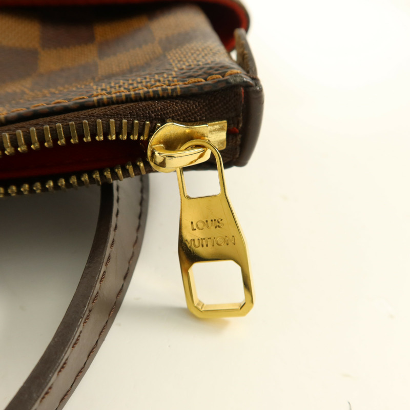 LOUIS VUITTON Damier Totally PM金扣手挽袋-8