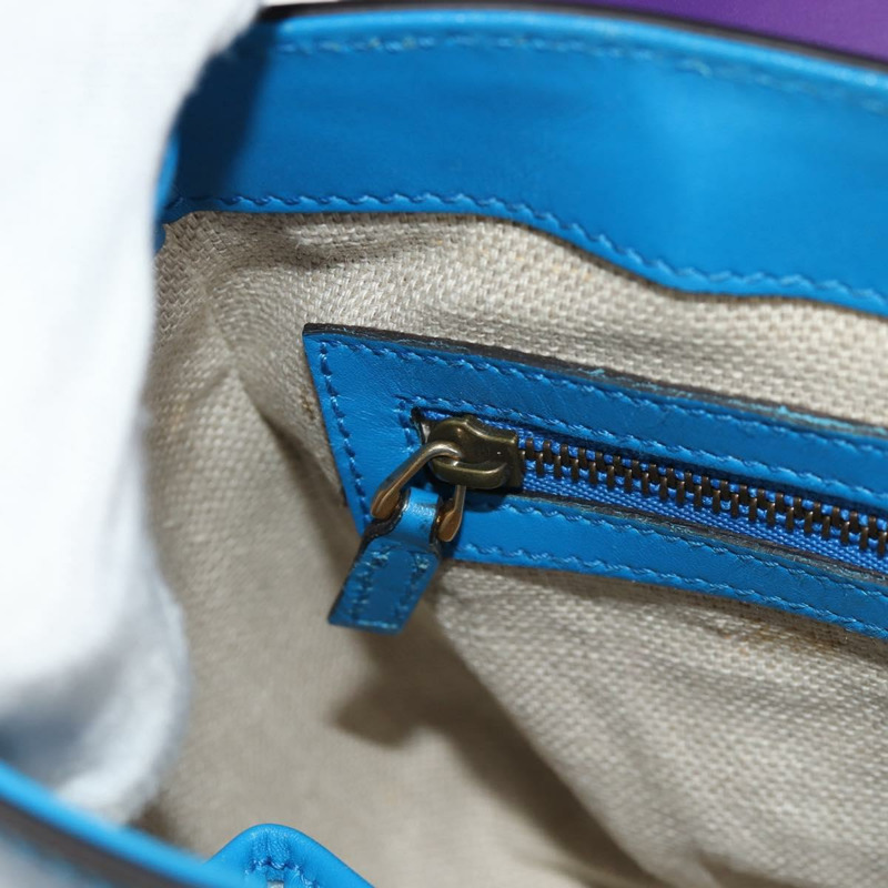 【日本直送】GUCCI 馬銜扣單肩包，皮革，紫色，金色，380573，正品編號 154070V-27