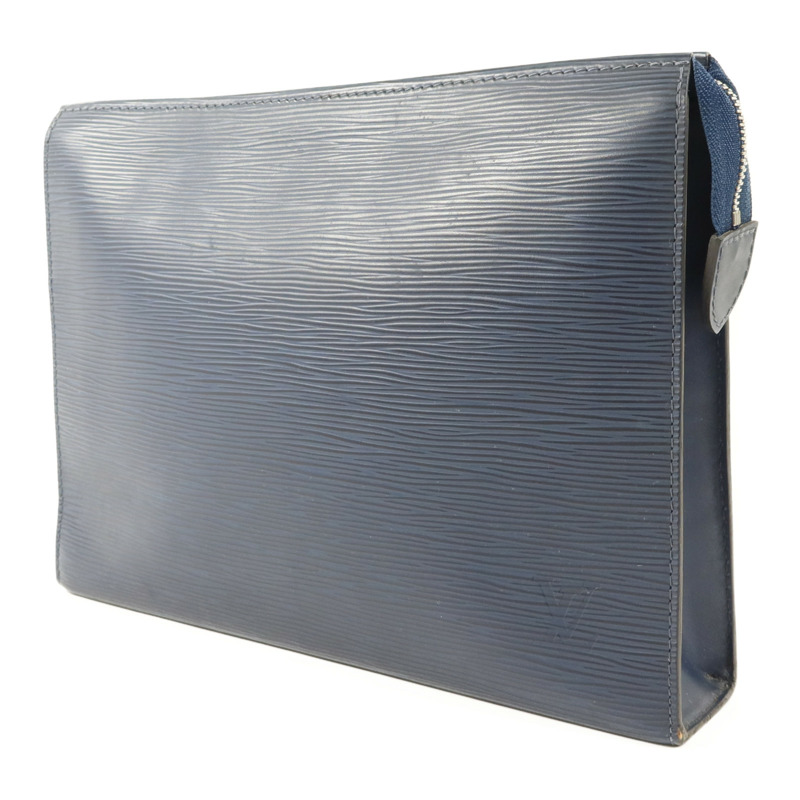 LOUIS VUITTON Epi Poche Toilette銀扣手拿包-2