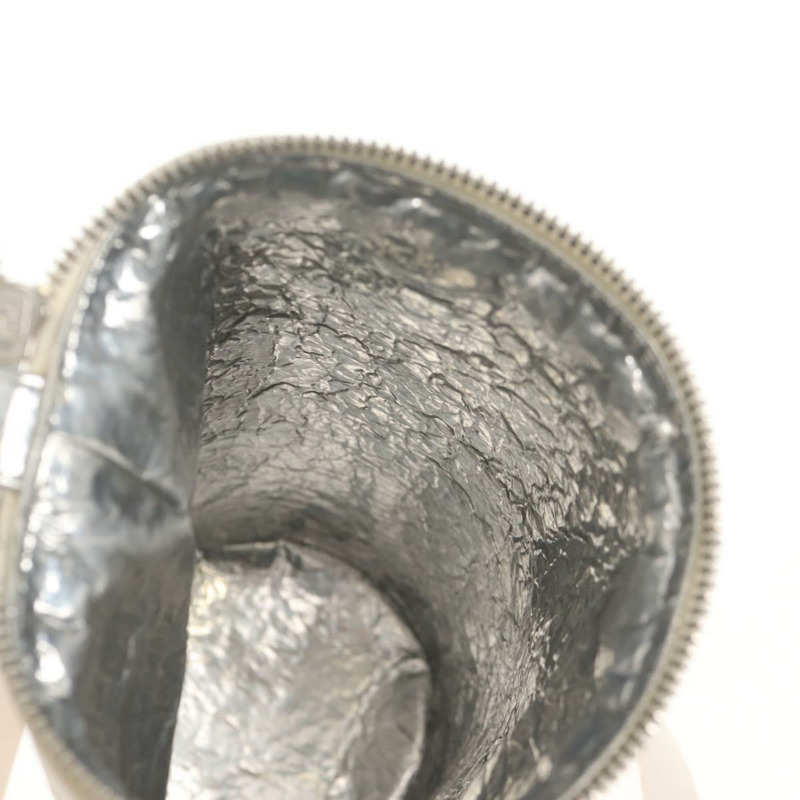 【日本直送】FENDI Zucca 帆布水瓶包吸管兩用銀棕色正品 142983SAV-24