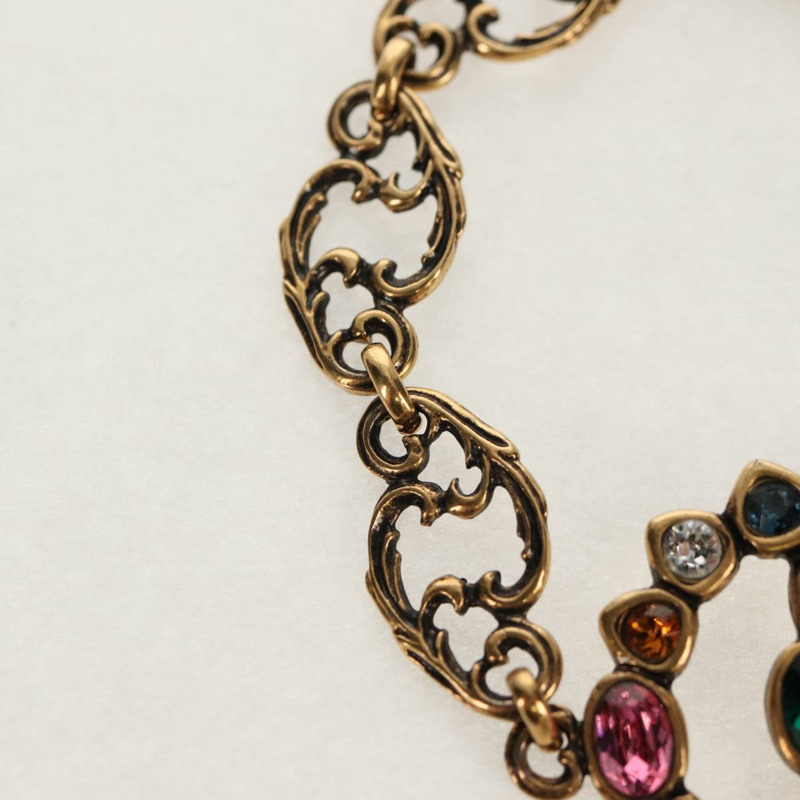 【日本直送】GUCCI GG Marmont 手鐲，金屬金色，正品編號 153328M-3