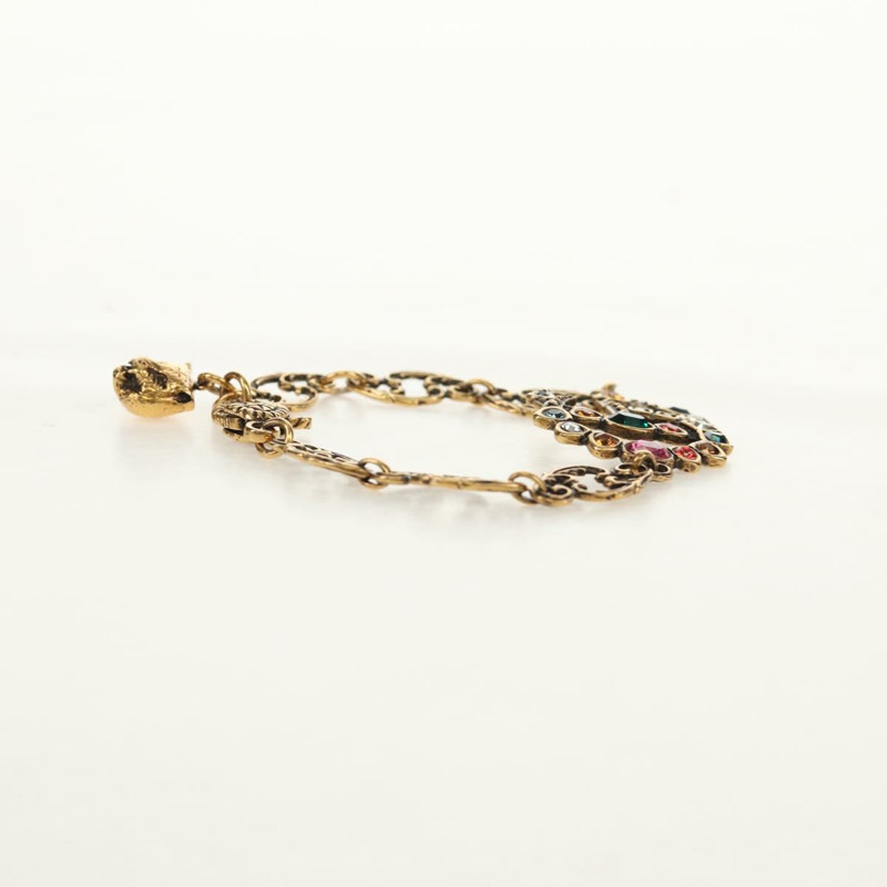 【日本直送】GUCCI GG Marmont 手鐲，金屬金色，正品編號 153328M-10