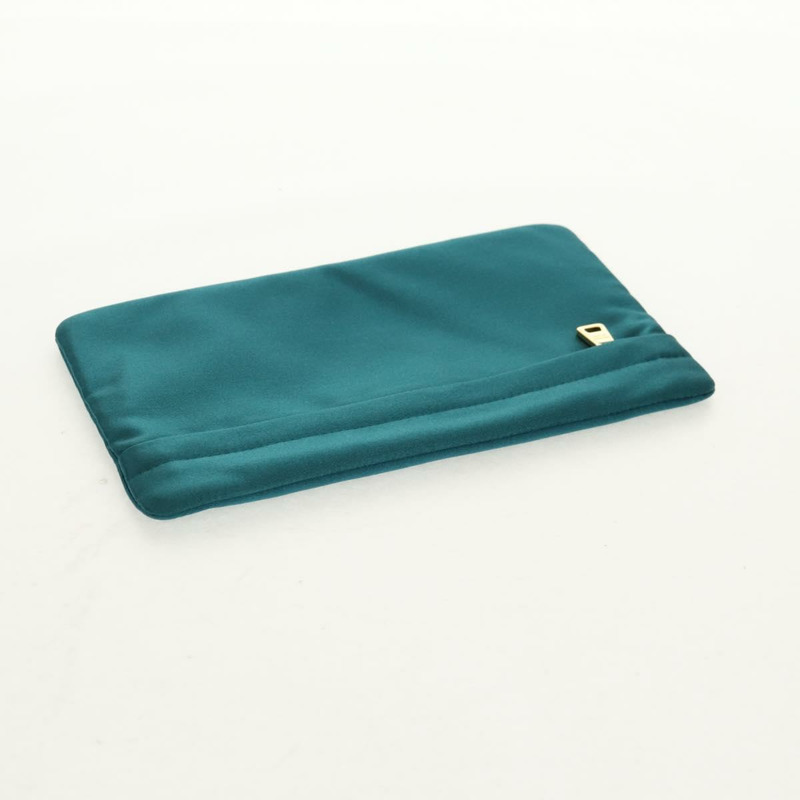 【日本直送】PRADA 紫色金色緞面手拿包（正品）154166M-12