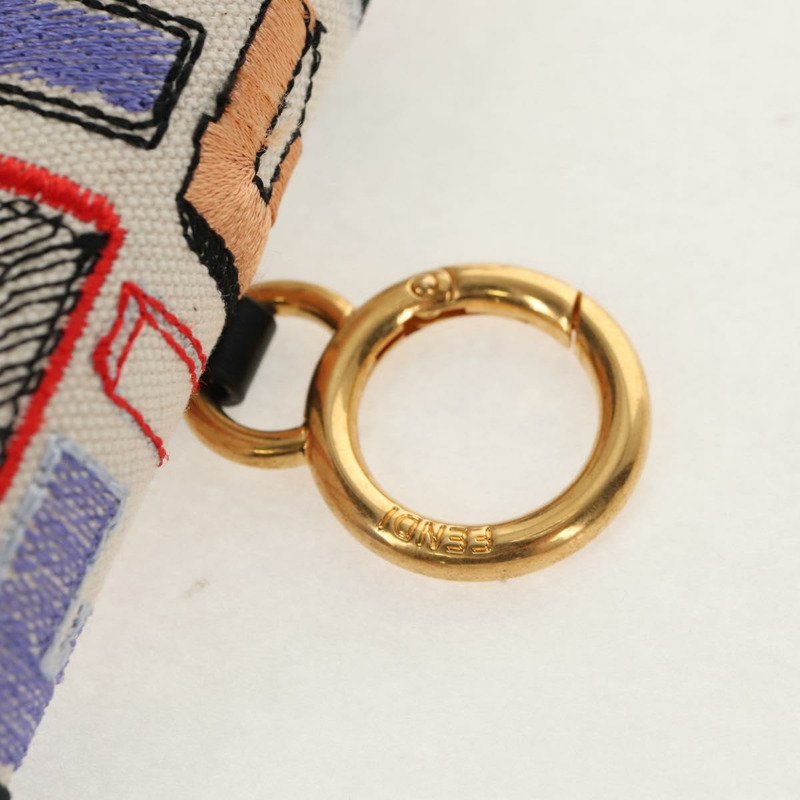 【日本直送】FENDI Zucca帆布Nano Baguette手拿包 多色正品 153327M-8