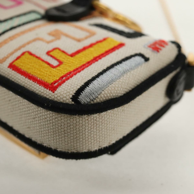 【日本直送】FENDI Zucca帆布Nano Baguette手拿包 多色正品 153327M-18