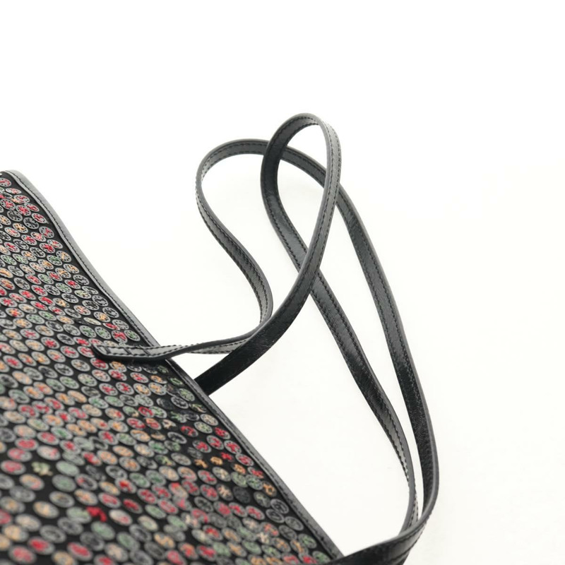 【日本直送】FENDI 亮片托特包 尼龍 黑色 正品 142984V-13