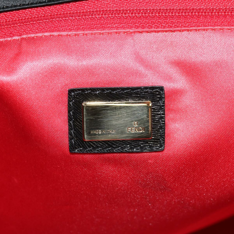 【日本直送】FENDI 亮片托特包 尼龍 黑色 正品 142984V-18