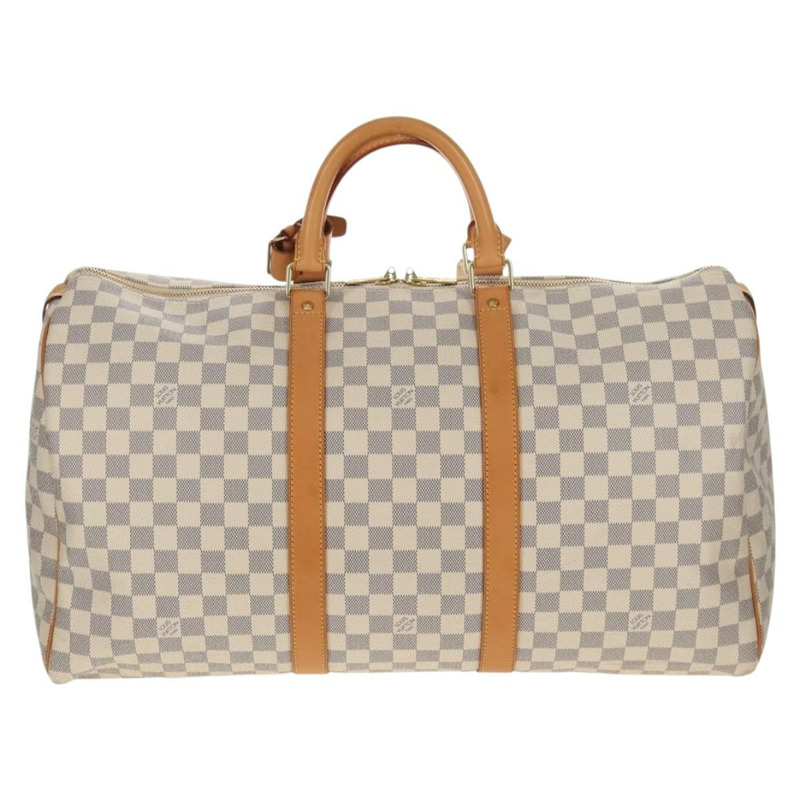 【日本直送】路易威登 Damier Azur Keepall 50 波士頓包 N41430 LV Auth 154925V-1
