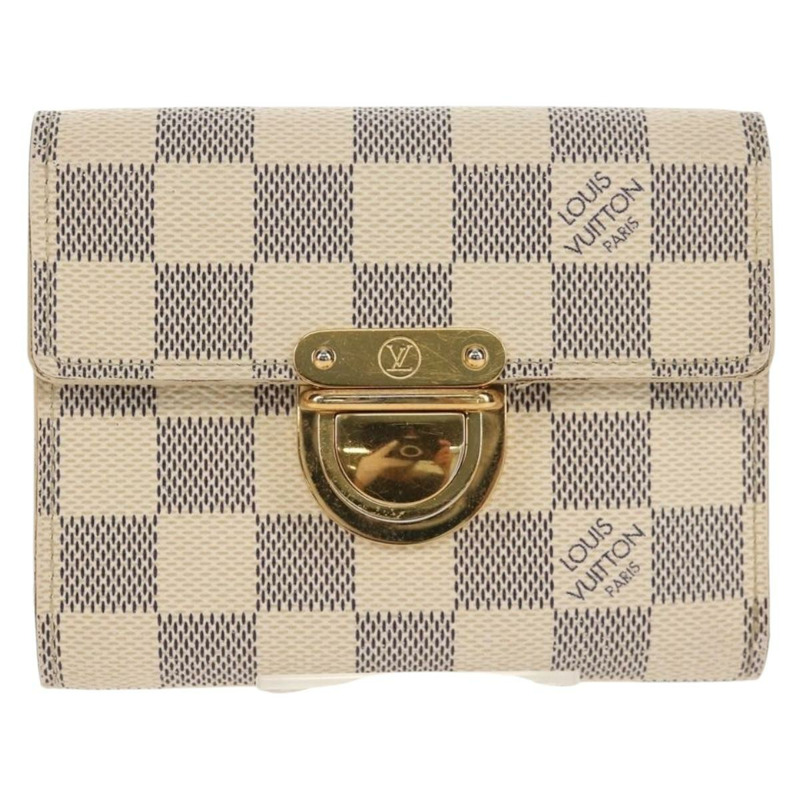 【日本直送】路易威登 Damier Azur Portefeuille Koala 三折皮夾 N60013 正品 154940V-12