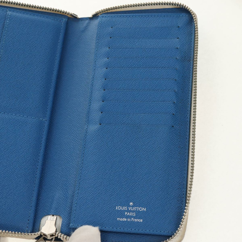 【日本直送】路易威登 Monogram Watercolor Zippy 垂直版藍色皮夾 M80499 正品 143028A-18