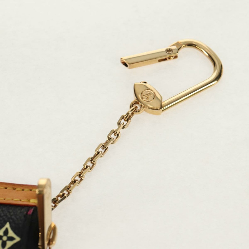 【日本直送】路易威登 (LOUIS VUITTON) 多色 Pochette Cles 零錢包 黑色 M13664 LV 正品 154947V-8