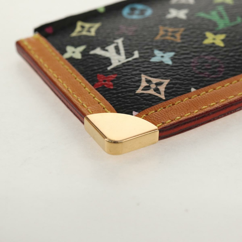 【日本直送】路易威登 (LOUIS VUITTON) 多色 Pochette Cles 零錢包 黑色 M13664 LV 正品 154947V-14