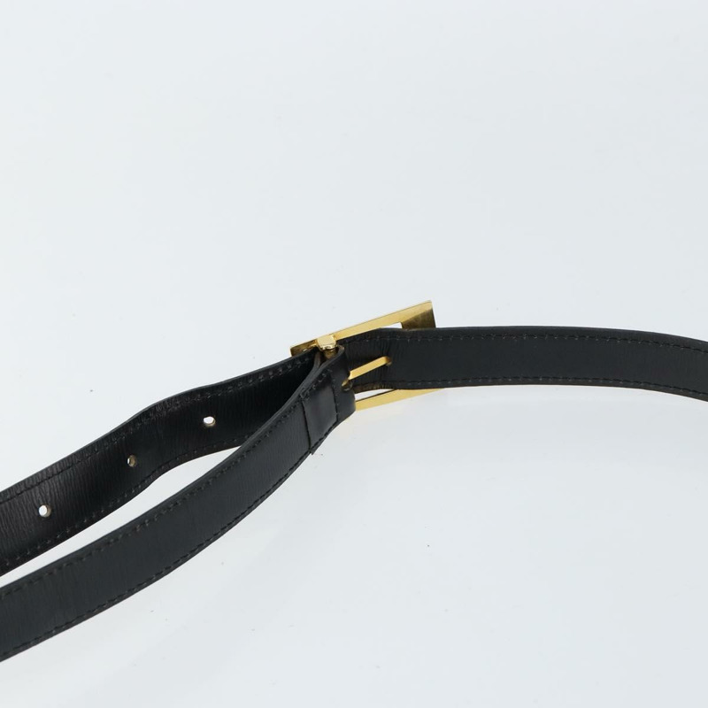 【日本直送】Christian Dior 黑色金色皮革肩背包，正品編號 155073-7