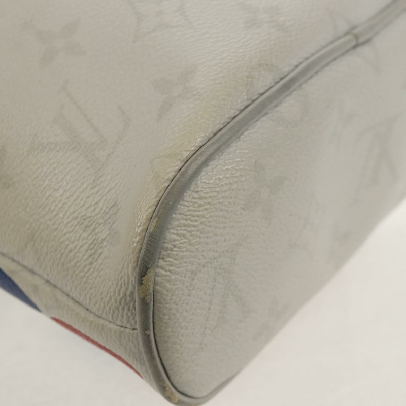 【日本直送】路易威登 Monogram 白色粉筆斜背包 Bron M44629 LV Auth 142973V-16