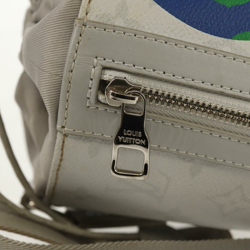 【日本直送】路易威登 Monogram 白色粉筆斜背包 Bron M44629 LV Auth 142973V-22