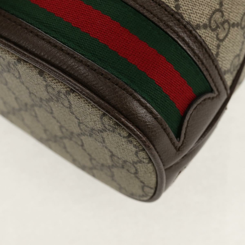 【日本直送】GUCCI GG Supreme Web Sherry Offdia 迷你水桶包 PVC 550620 正品 142976SAM-17