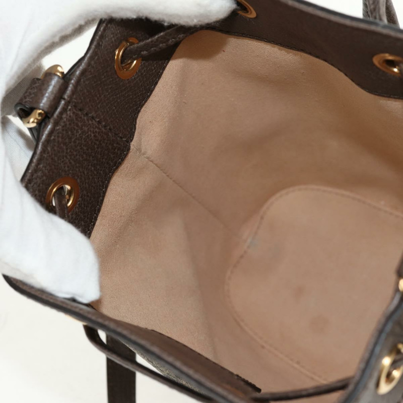 【日本直送】GUCCI GG Supreme Web Sherry Offdia 迷你水桶包 PVC 550620 正品 142976SAM-20