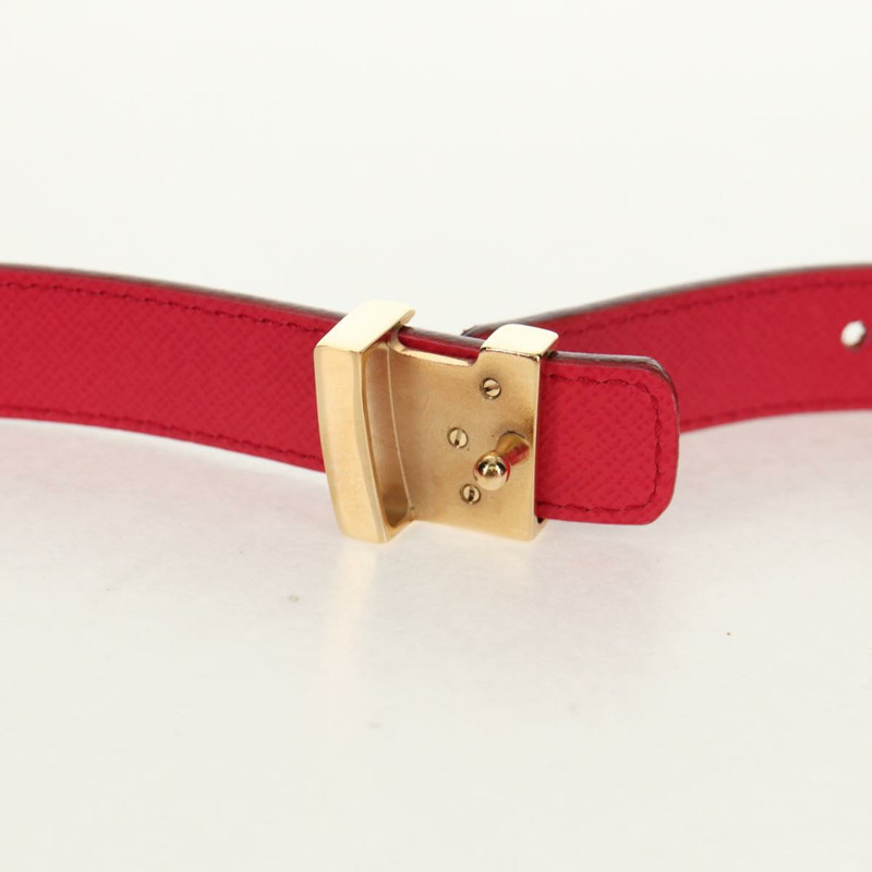 【日本直送】路易威登 (LOUIS VUITTON) 多色腰帶，LV 印花字母圖案 M9631，LV 正品編號 154955V-8