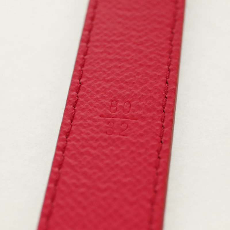 【日本直送】路易威登 (LOUIS VUITTON) 多色腰帶，LV 印花字母圖案 M9631，LV 正品編號 154955V-9