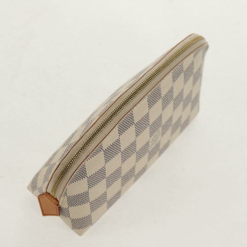 【日本直送】路易威登 Damier Azur Pochette 化妝小包 N60024 LV 正品 155328V-4