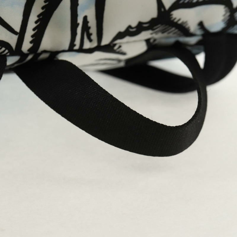 【日本直送】FENDI 雙肩包 尼龍 藍色 金色 正品 ka596M-6