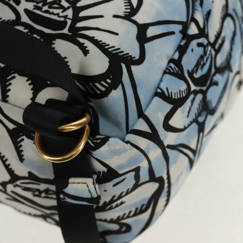 【日本直送】FENDI 雙肩包 尼龍 藍色 金色 正品 ka596M-18