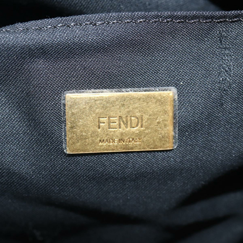 【日本直送】FENDI 雙肩包 尼龍 藍色 金色 正品 ka596M-24