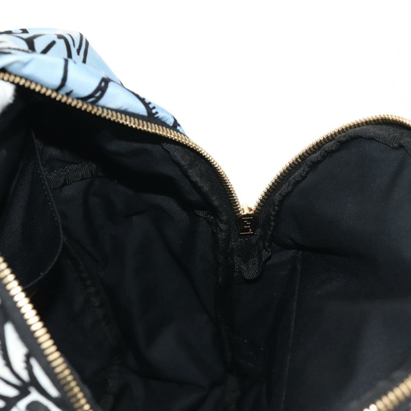 【日本直送】FENDI 雙肩包 尼龍 藍色 金色 正品 ka596M-25