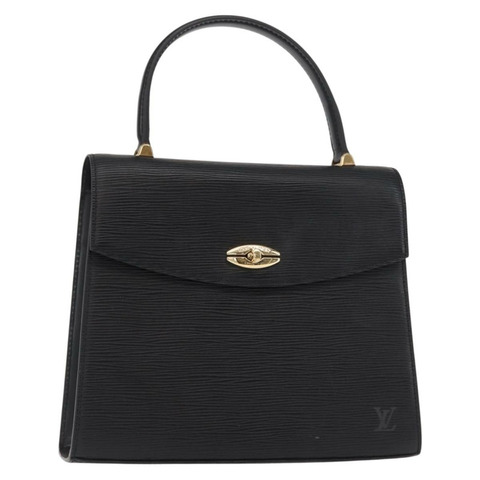路易威登 Epi Malesherbes 手提包 黑色 M52372 LV 正品 ka424
