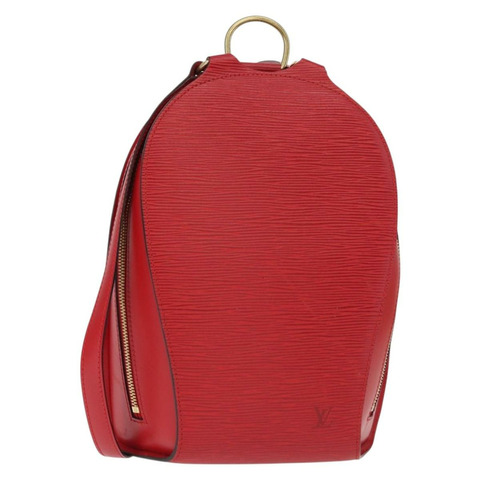 路易威登 Epi Mabillon 雙肩包 卡斯蒂利亞紅 M52237 LV 正品 155376