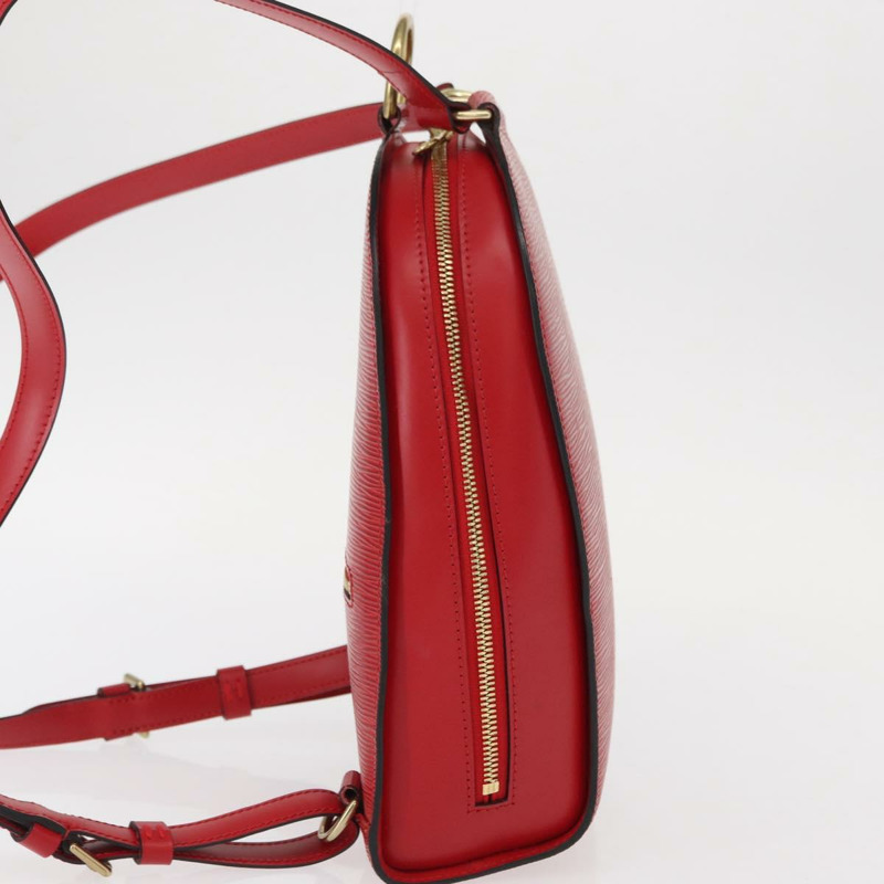 【日本直送】路易威登 Epi Mabillon 雙肩包 卡斯蒂利亞紅 M52237 LV 正品 155376-3