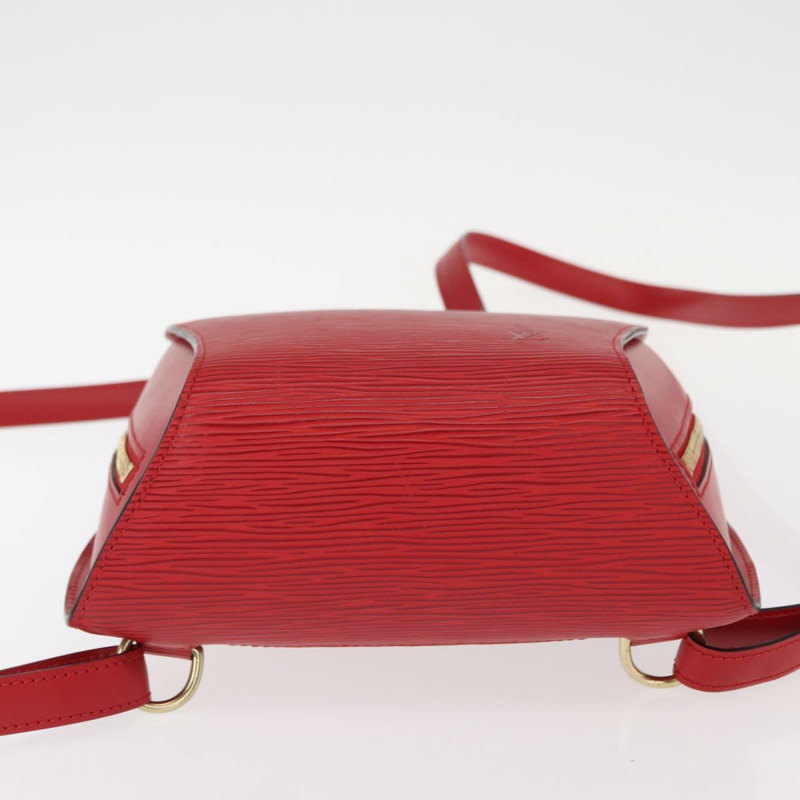 【日本直送】路易威登 Epi Mabillon 雙肩包 卡斯蒂利亞紅 M52237 LV 正品 155376-4