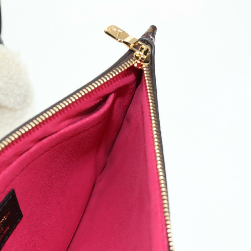 【日本直送】路易威登 Monogram Teddy Neverfull MM 手提包 黑色 M56960 LV Auth fm4970SM-26