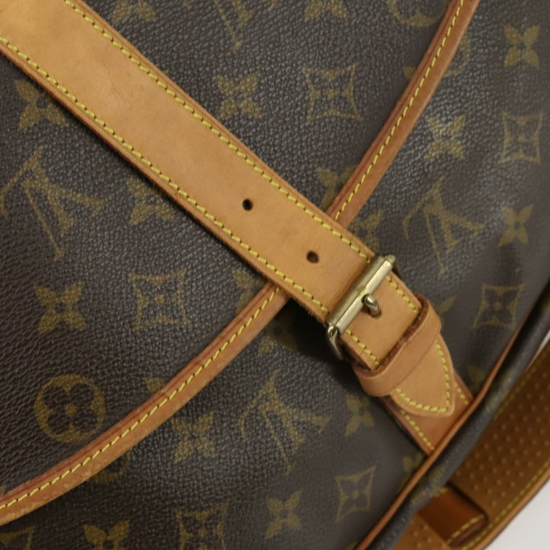 【日本直送】路易威登 Monogram Saumur 35 肩背包 M42254 LV Auth 151754-23