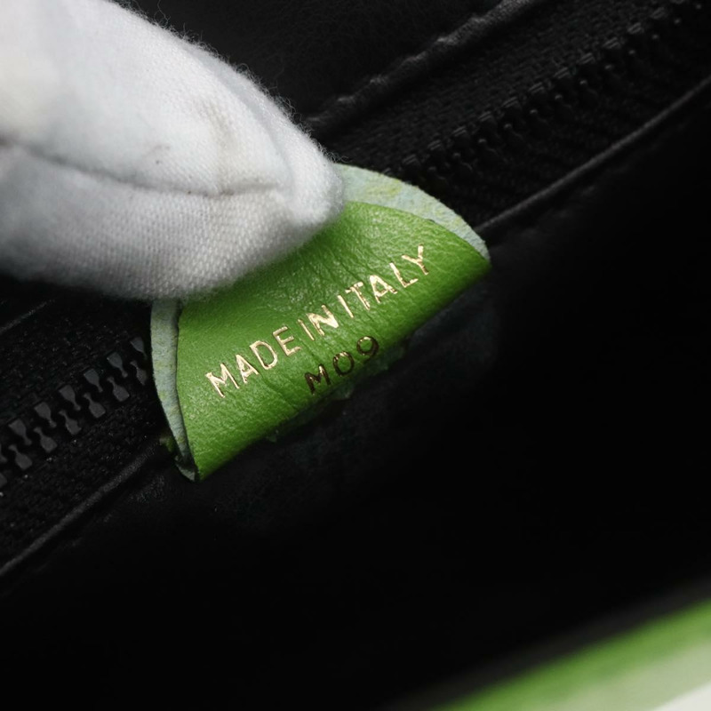 【日本直送】CELINE 圓背包 皮革 金色 淺綠色 正品 156219V-10