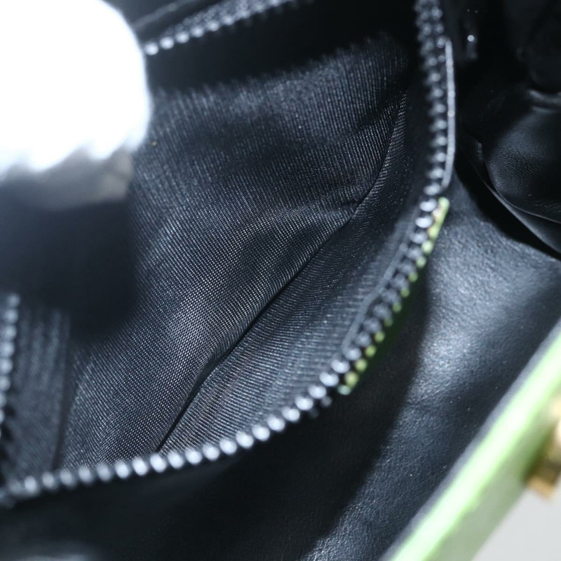 【日本直送】CELINE 圓背包 皮革 金色 淺綠色 正品 156219V-20