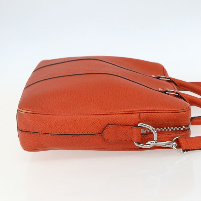 【日本直送】路易威登 Taiga Porte Documents Voyage 手提包 橘色 M30637 LV Auth 156354-3