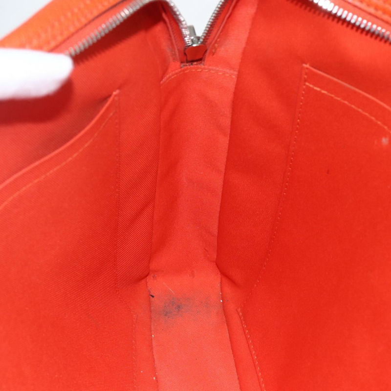 【日本直送】路易威登 Taiga Porte Documents Voyage 手提包 橘色 M30637 LV Auth 156354-20