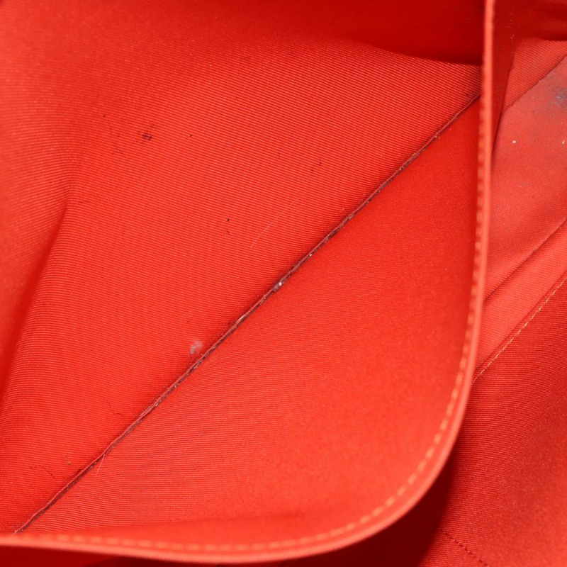 【日本直送】路易威登 Taiga Porte Documents Voyage 手提包 橘色 M30637 LV Auth 156354-22