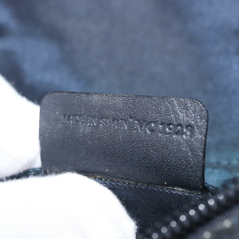 【日本直送】Christian Dior Trotter帆布馬鞍包 藍色金色 正品 153710V-10